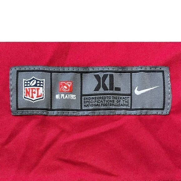 Nike NFL ATLANTA FALCONS Men's #88 V-Neck Embroidered Sportstyle Jersey Size XL - Picture 3 of 9